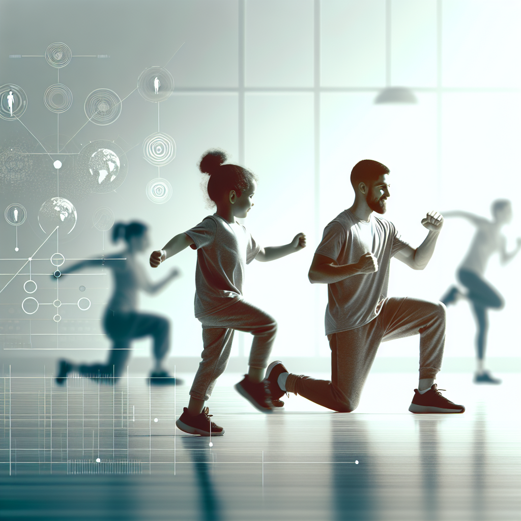 Ilustrace znázorňující téma: Fitness pro děti