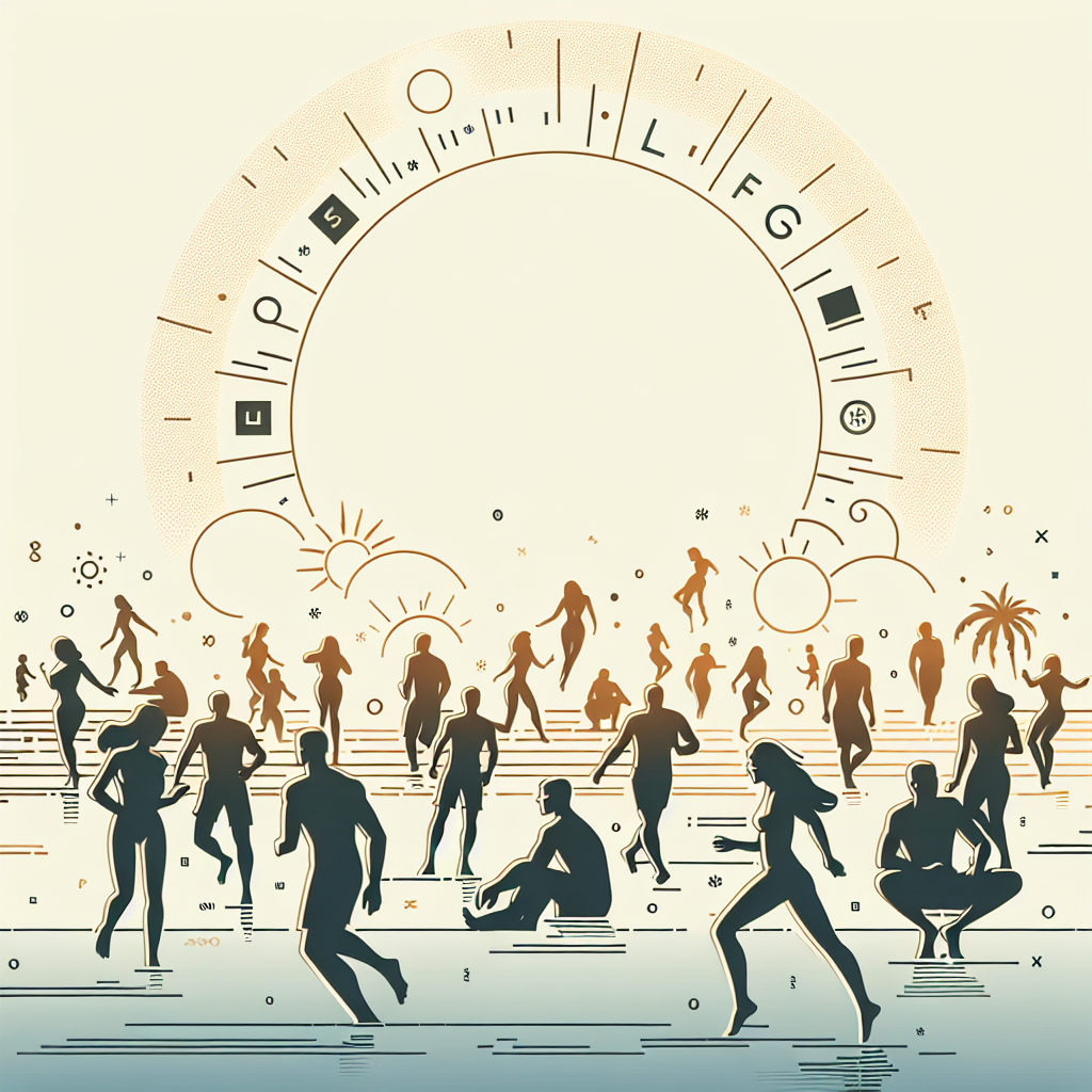 Ilustrace znázorňující téma: Zdraví a wellness