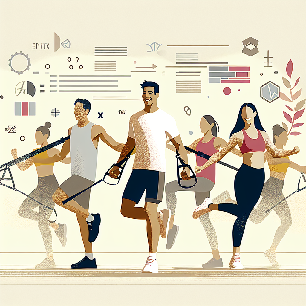 Ilustrace znázorňující téma: Fitness a zdraví
