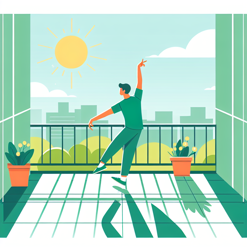 Ilustrace znázorňující téma: Zdravý životní styl