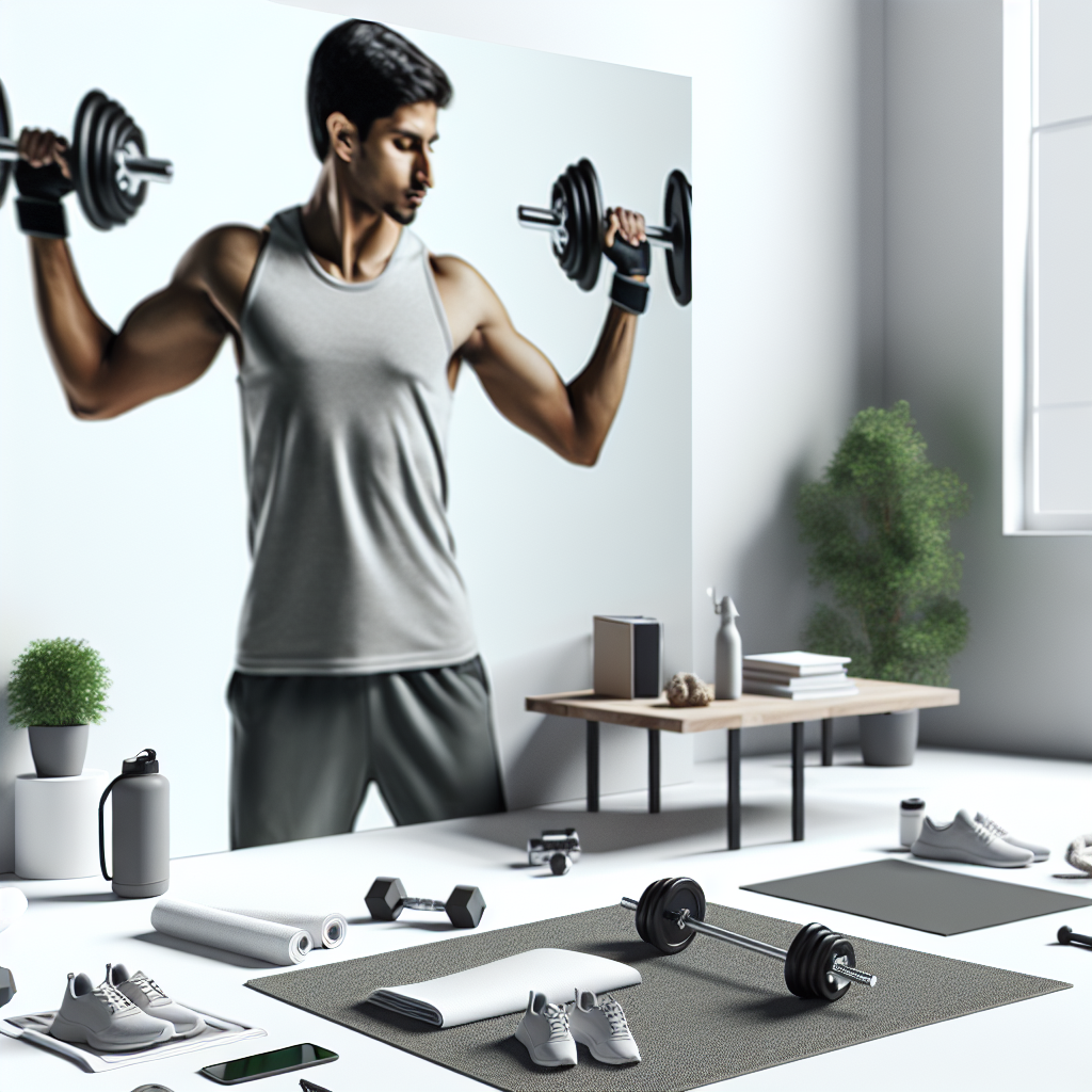Ilustrace znázorňující téma: Cvičení a fitness