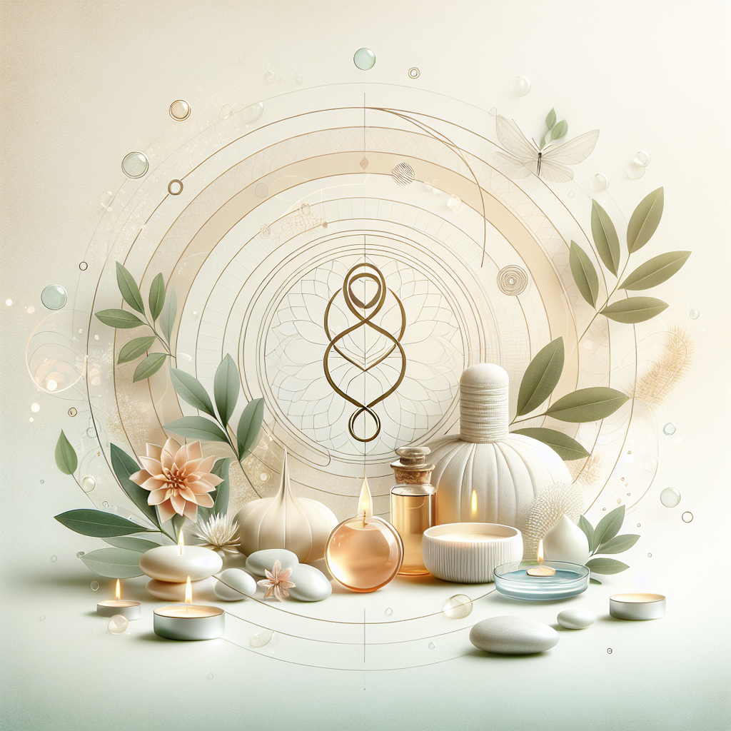 Ilustrace znázorňující téma: Zdraví a wellness