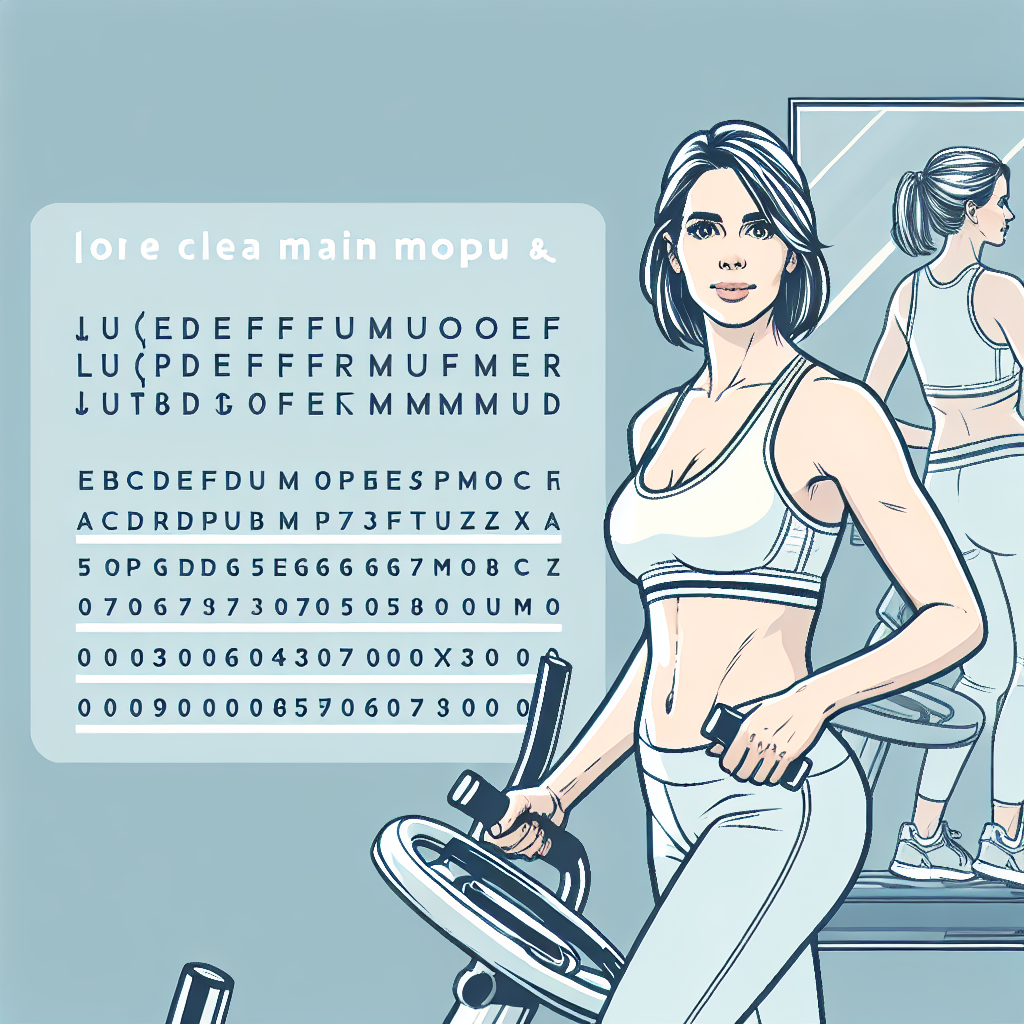 Ilustrace znázorňující téma: Cvičení a zdraví