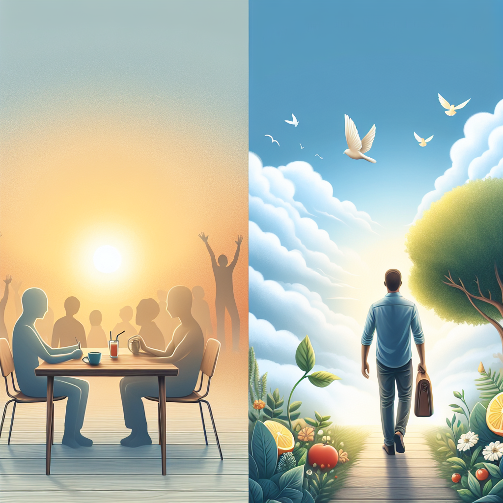 Ilustrace znázorňující téma: Zdraví a wellness