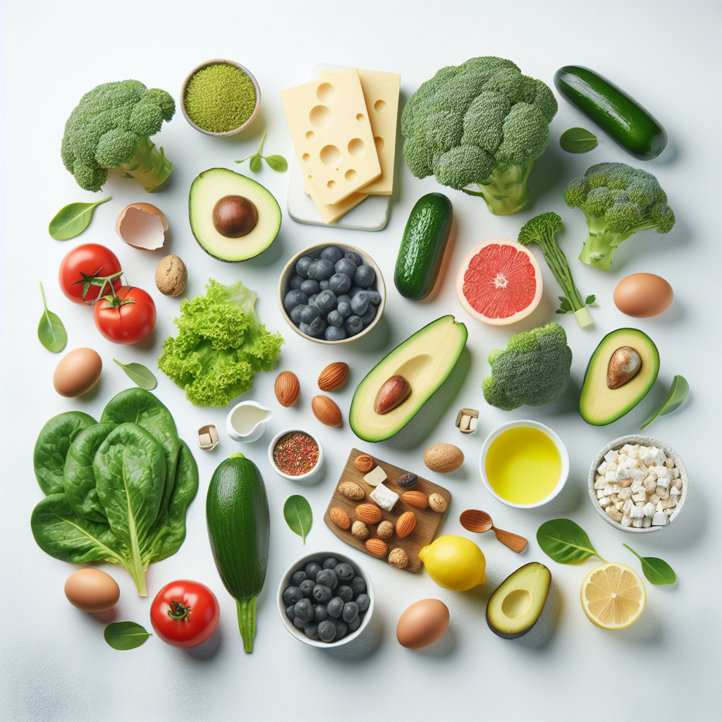 Ilustrace znázorňující téma: Keto dieta
