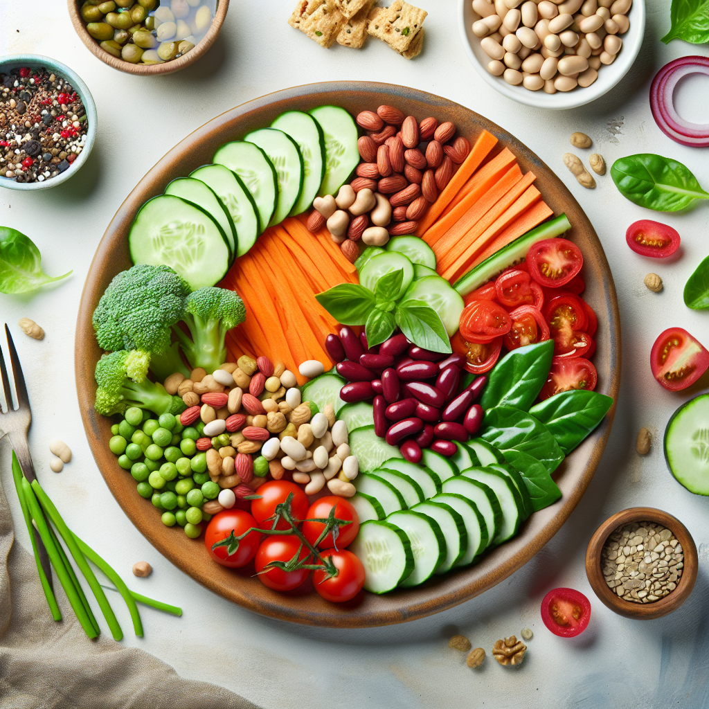 Ilustrace znázorňující téma: Veganství