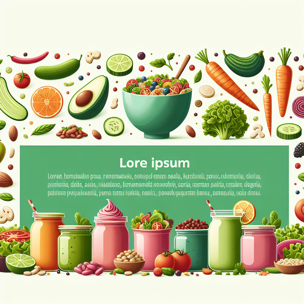 Ilustrace znázorňující téma: Veganská strava