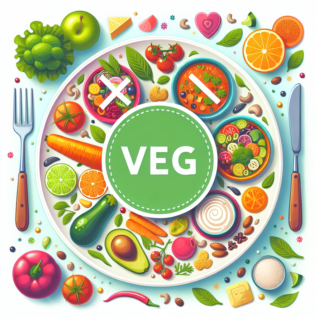 Ilustrace znázorňující téma: Veganská strava