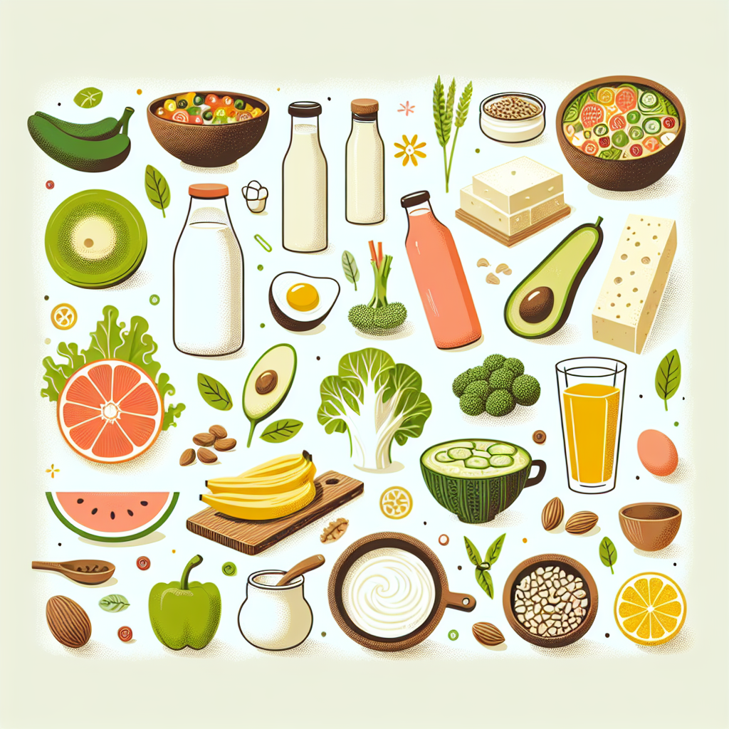 Ilustrace znázorňující téma: Veganská strava