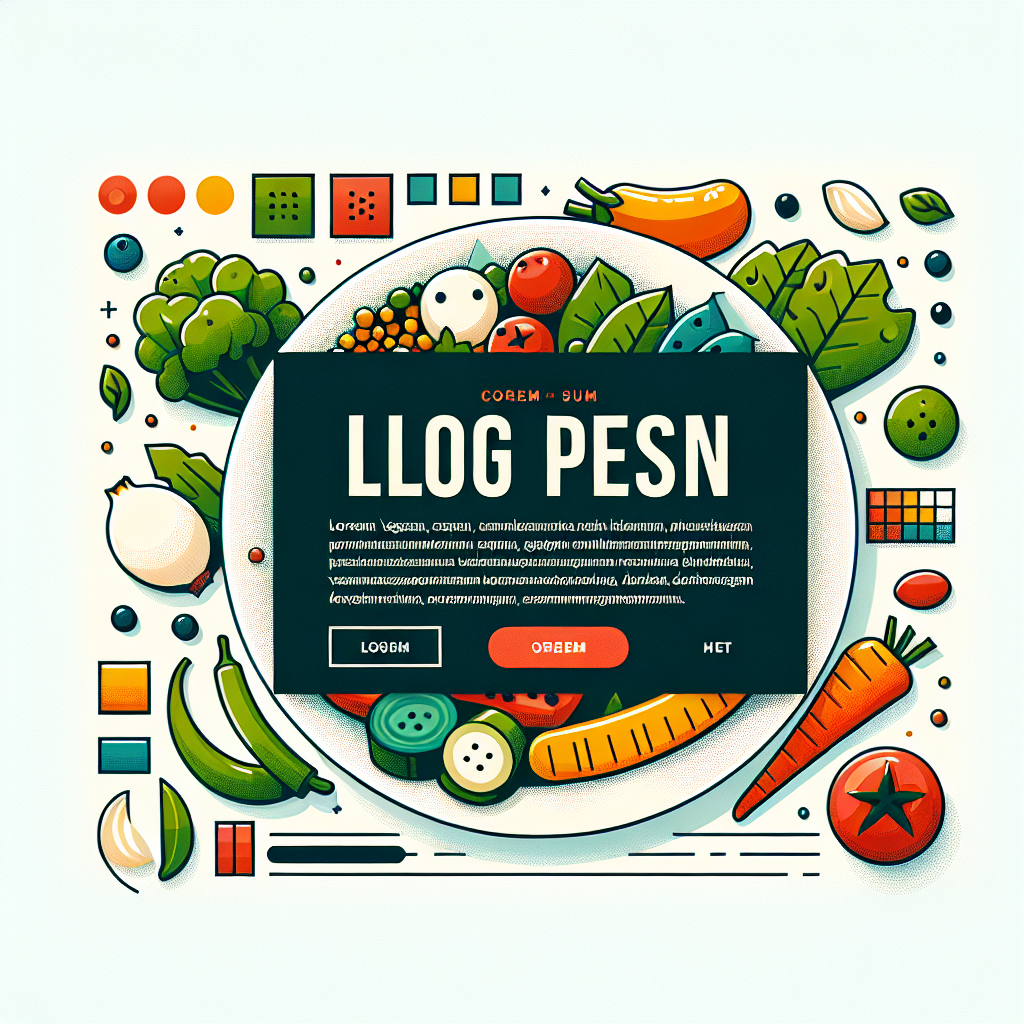 Ilustrace znázorňující téma: Veganská kuchyně