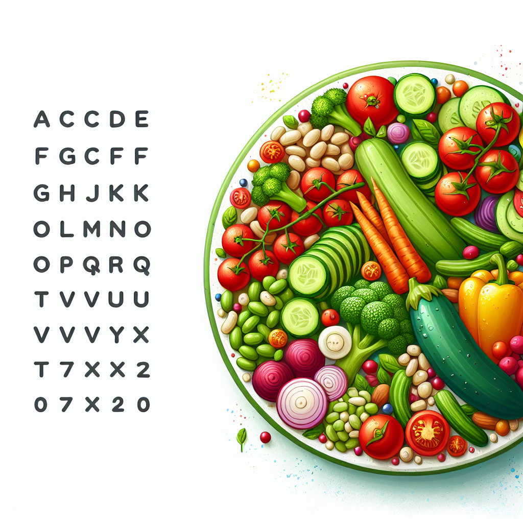Ilustrace znázorňující téma: Vegetariánská strava