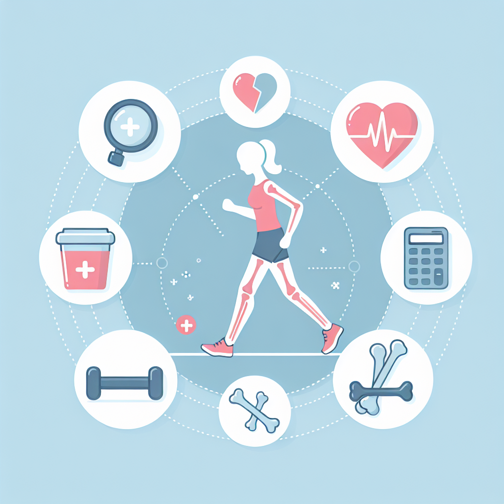 Ilustrace znázorňující téma: Osteoporóza
