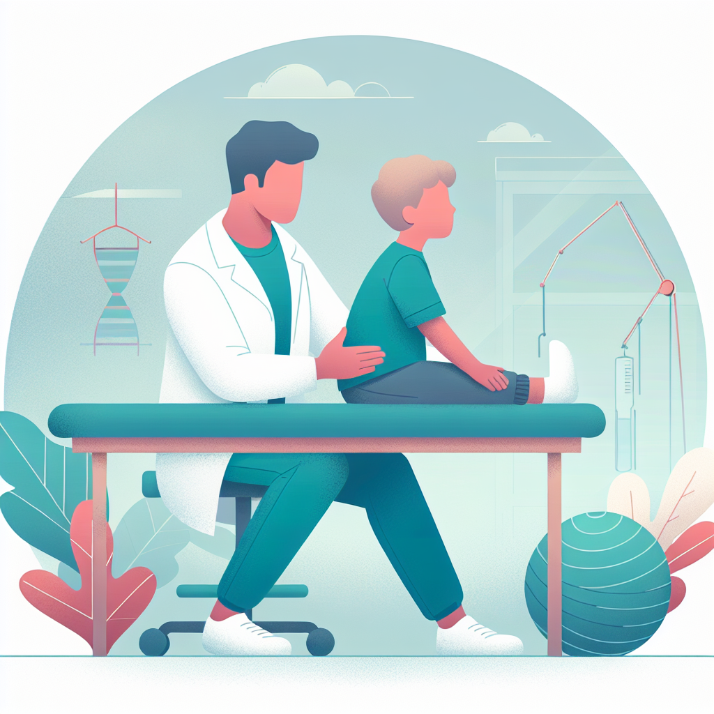 Ilustrace znázorňující téma: Cvičení a rehabilitace