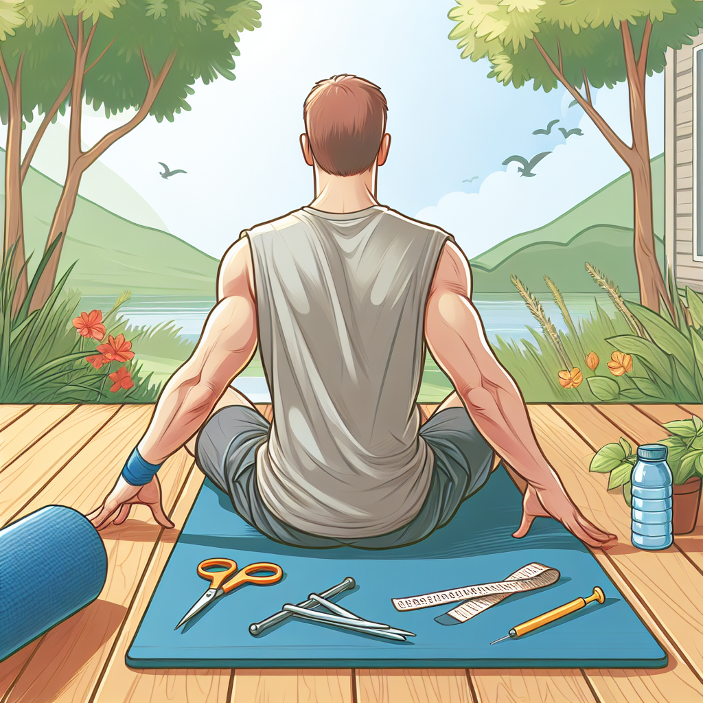 Ilustrace znázorňující téma: Rehabilitace a cvičení
