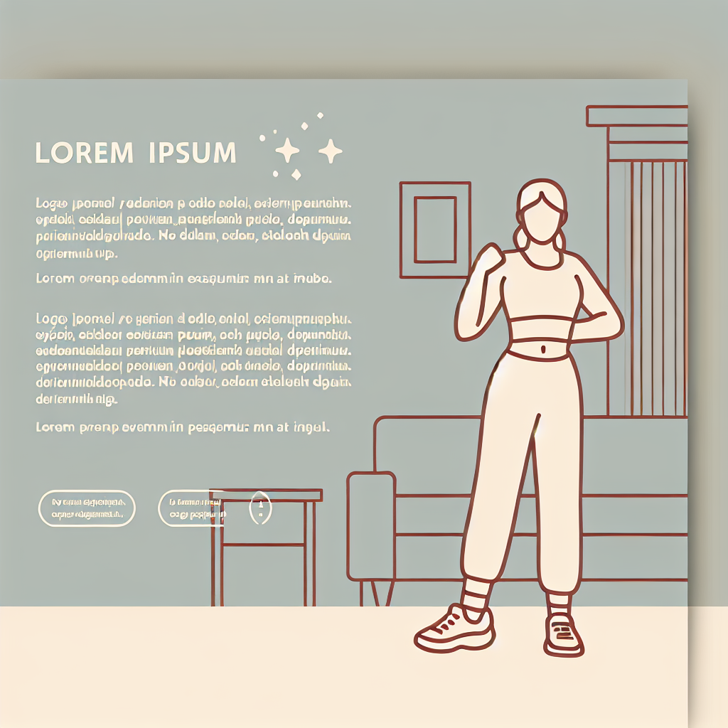 Ilustrace znázorňující téma: Zdraví a fitness