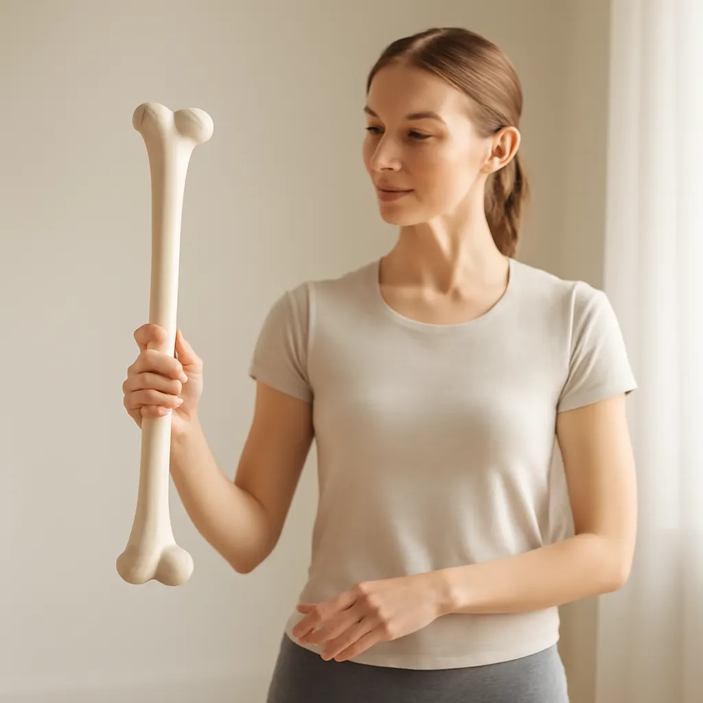 Ilustrace znázorňující téma: Osteoporóza