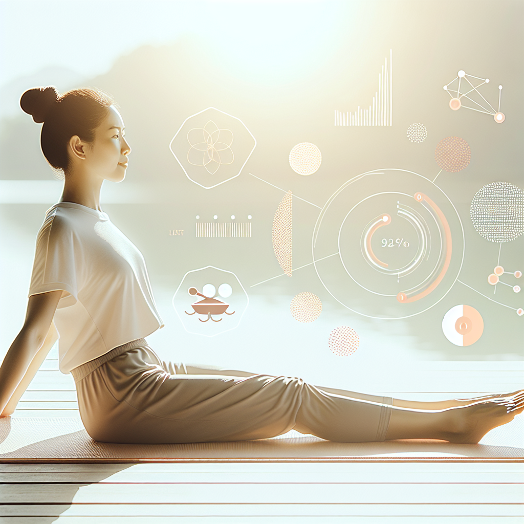 Ilustrace znázorňující téma: Cvičení a fitness
