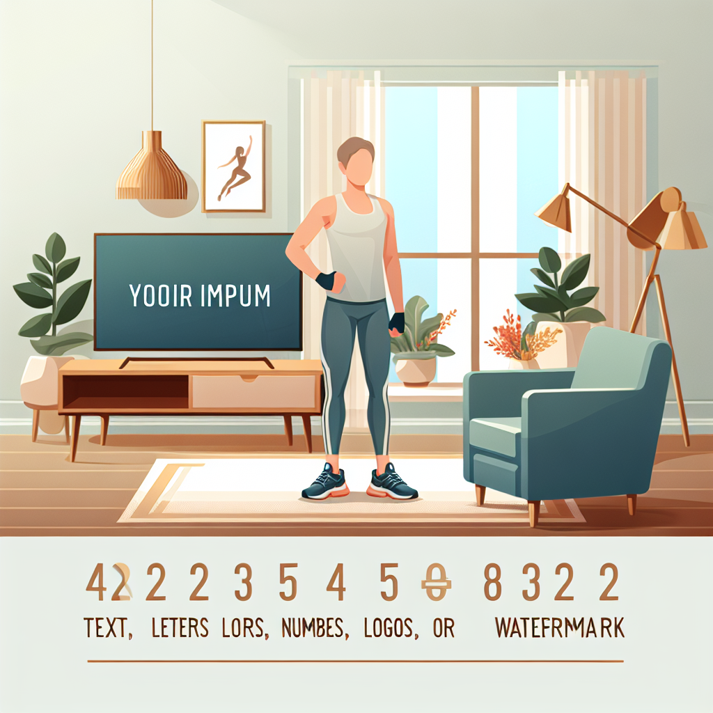 Ilustrace znázorňující téma: Cvičení a fitness