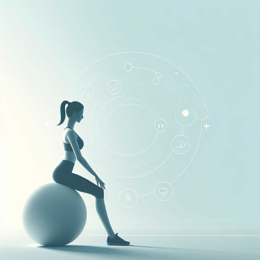 Ilustrace znázorňující téma: Cvičení a fitness