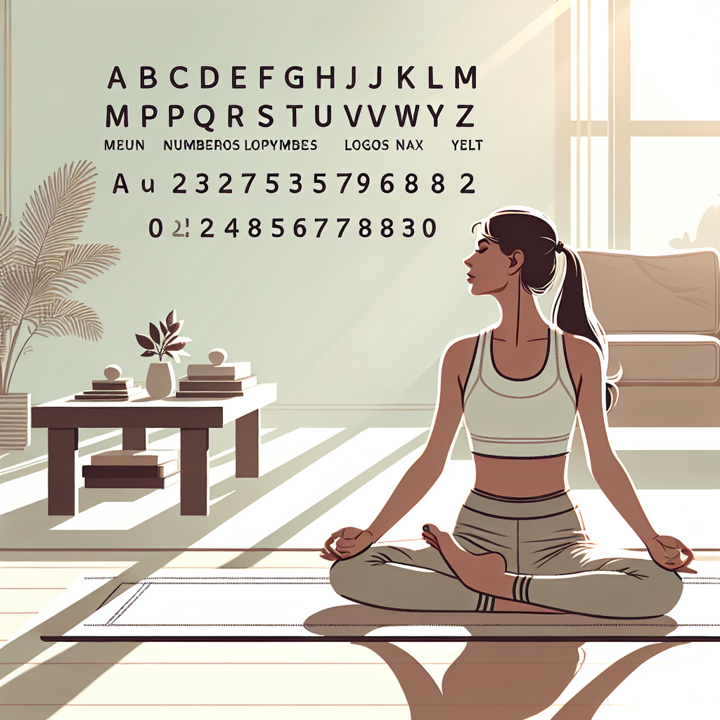 Ilustrace znázorňující téma: Cvičení a fitness