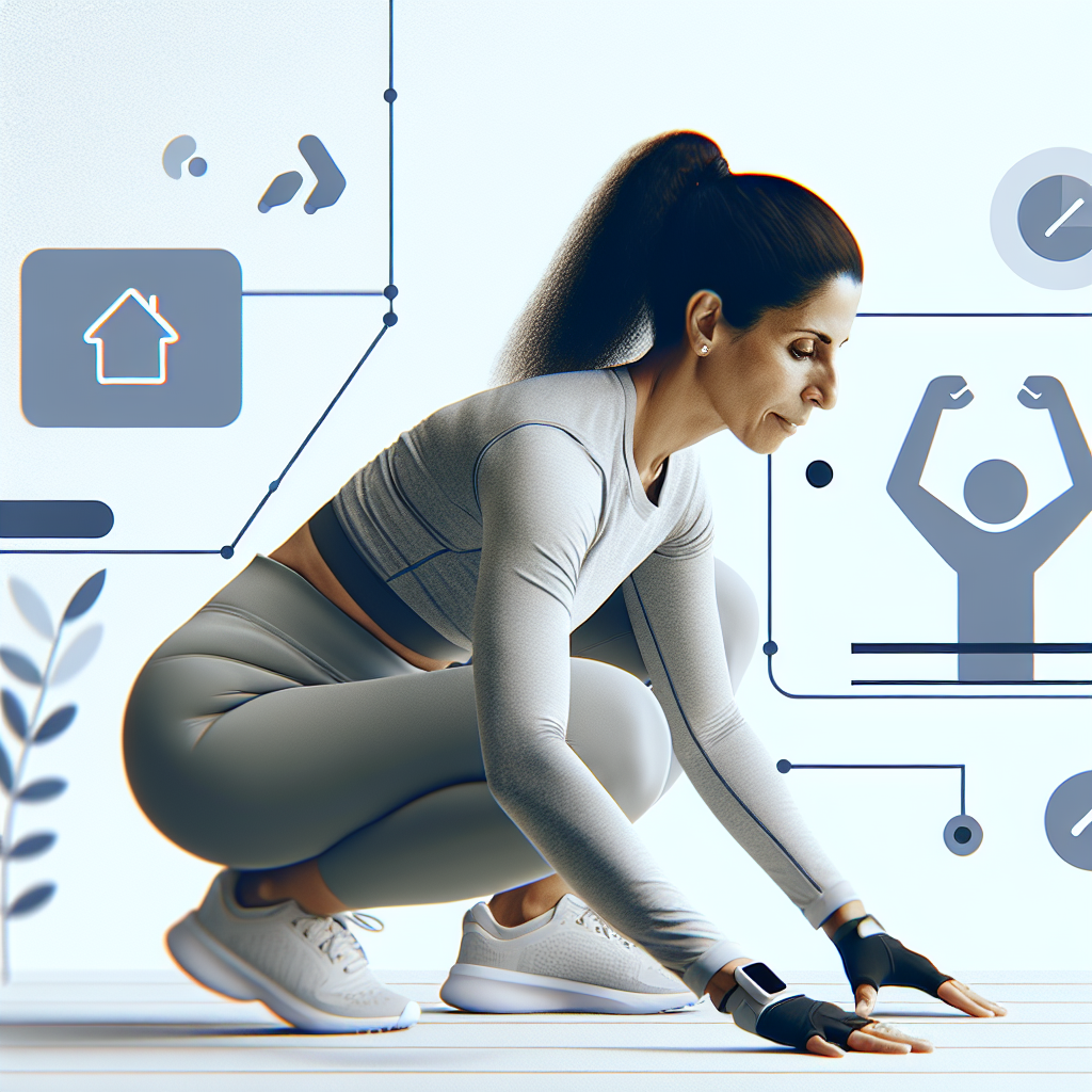 Ilustrace znázorňující téma: Cvičení a fitness