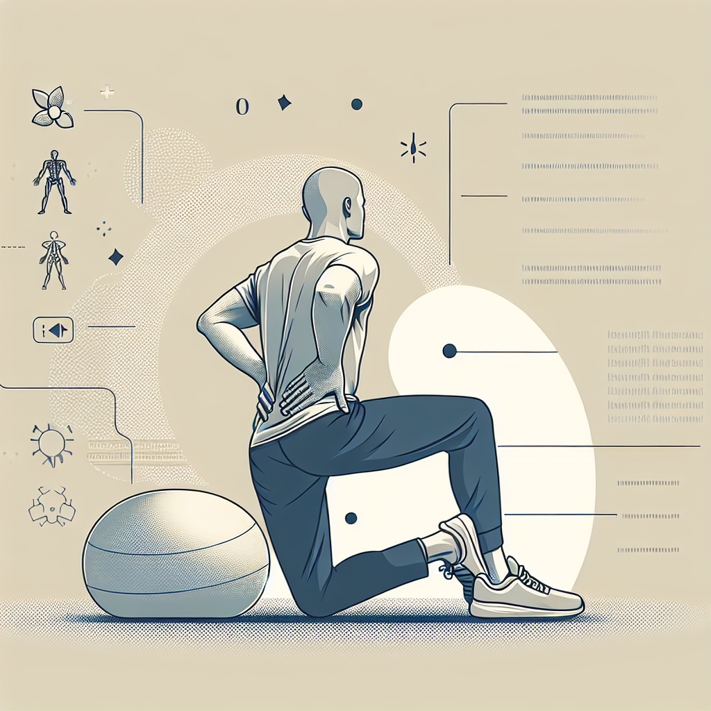 Ilustrace znázorňující téma: Cvičení a fitness