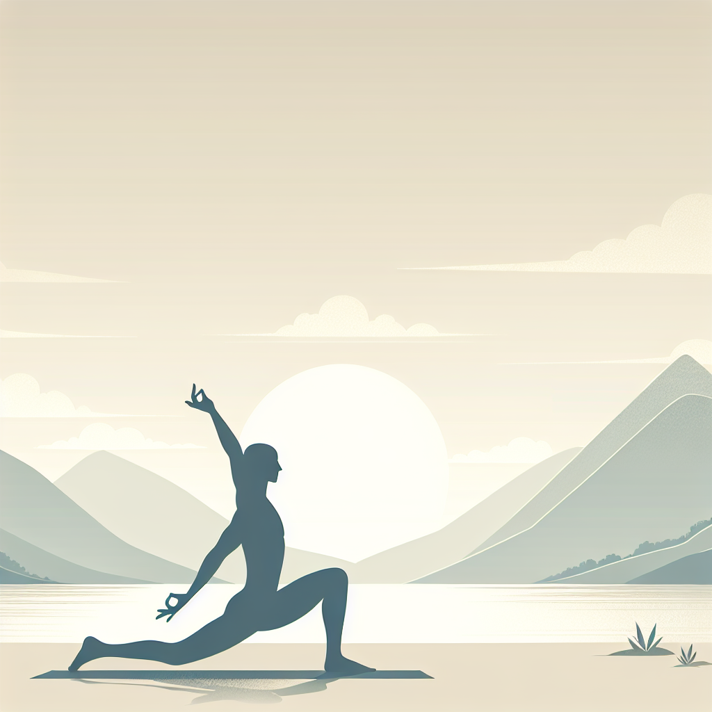 Ilustrace znázorňující téma: Zdraví a fitness