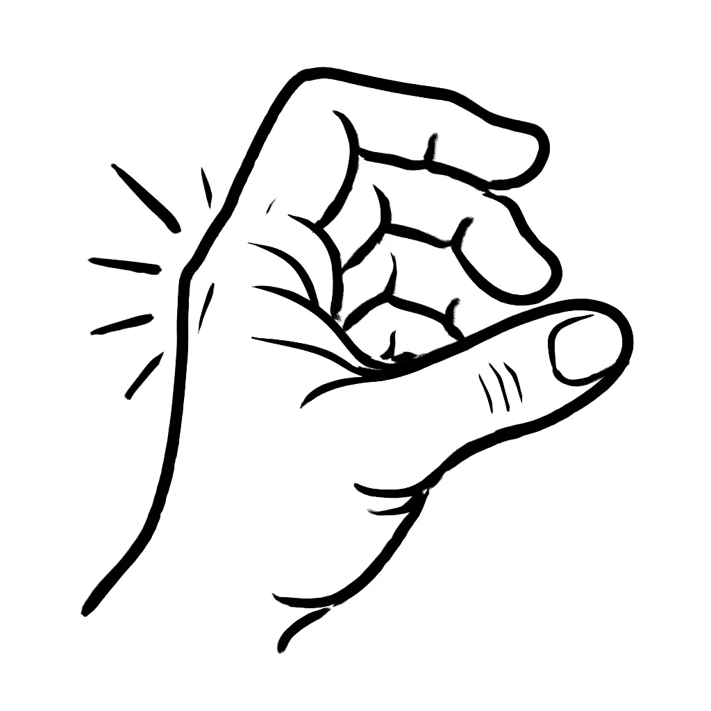 Ilustrace znázorňující téma: bolest