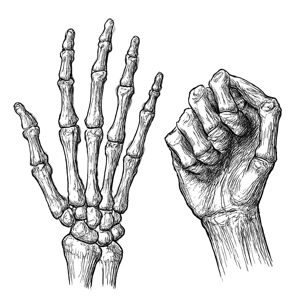 Ilustrace znázorňující téma: bolest