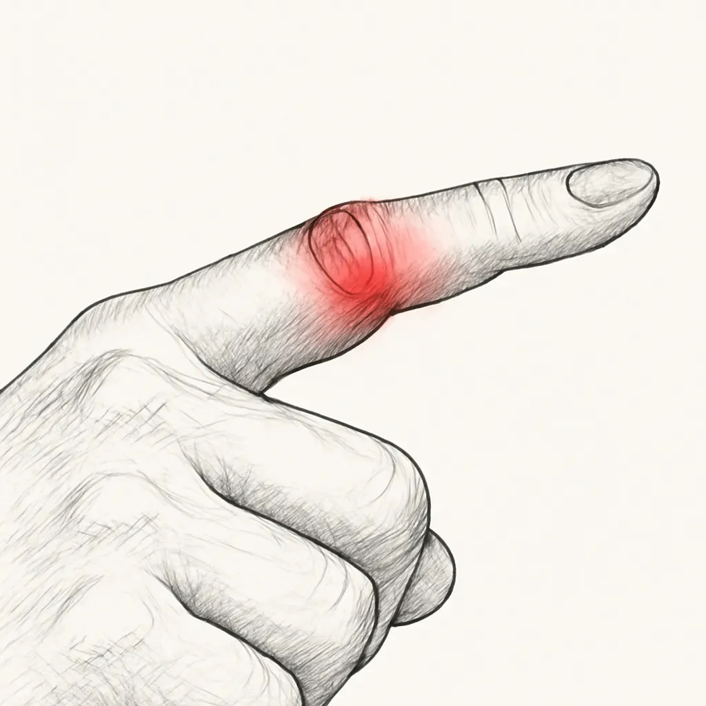 Ilustrace znázorňující téma: bolest