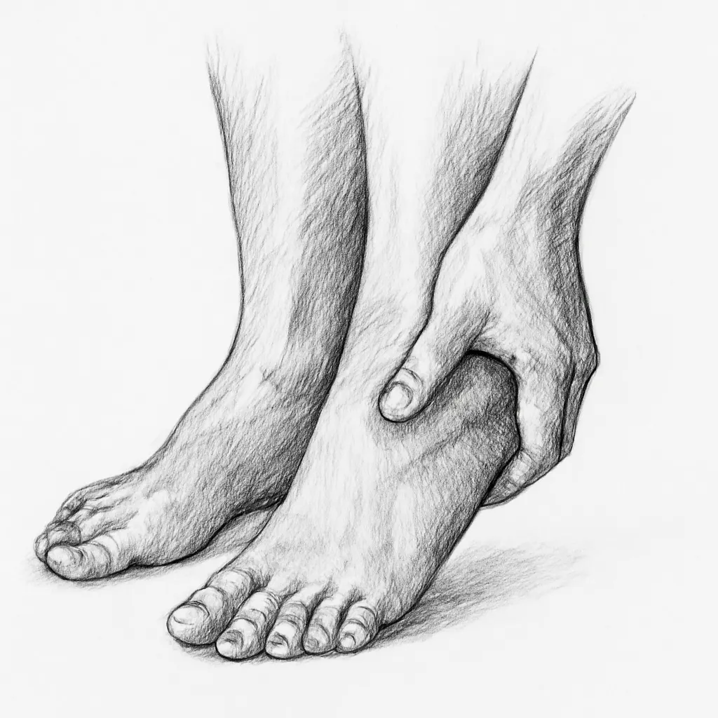 Ilustrace znázorňující téma: bolest