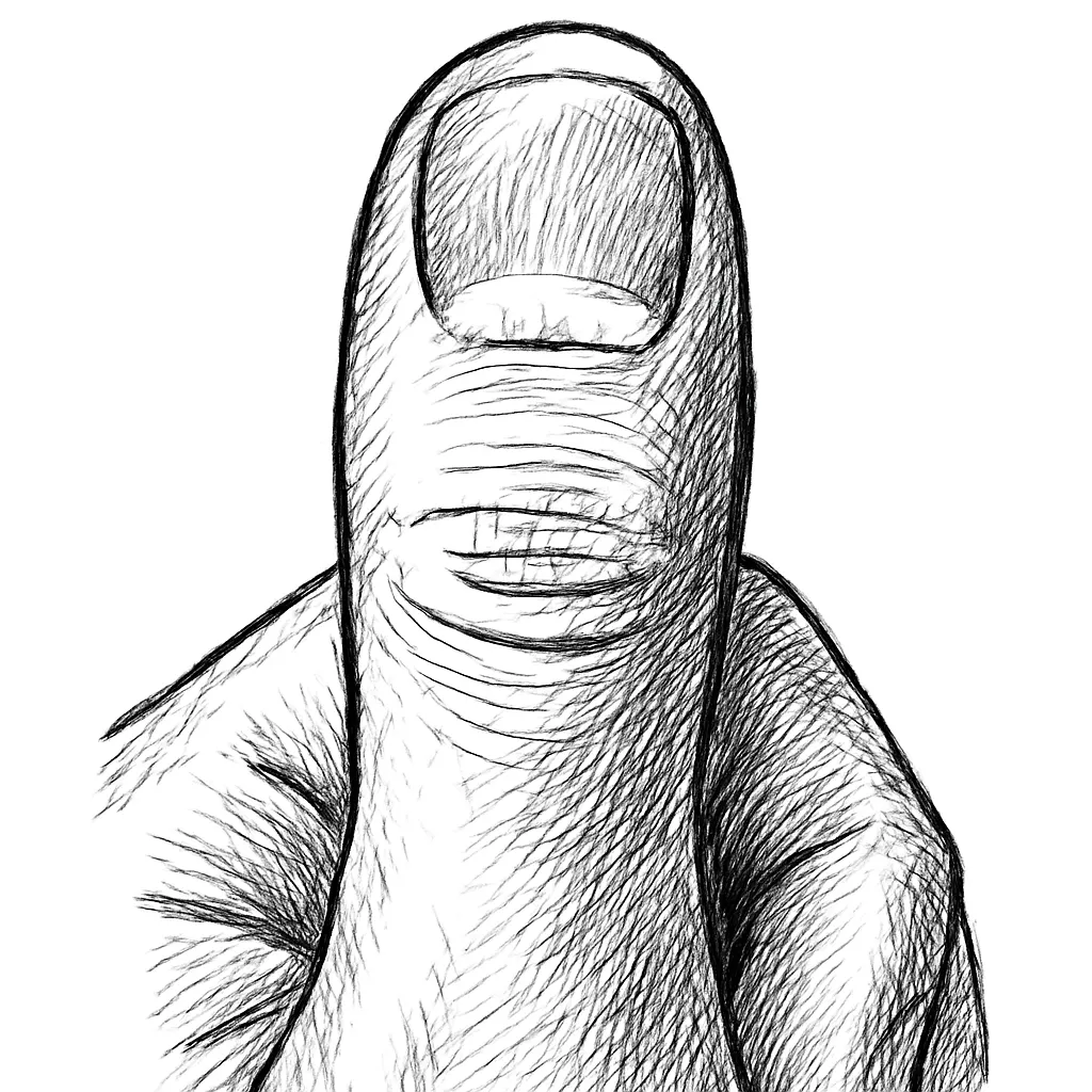 Ilustrace znázorňující téma: bolest