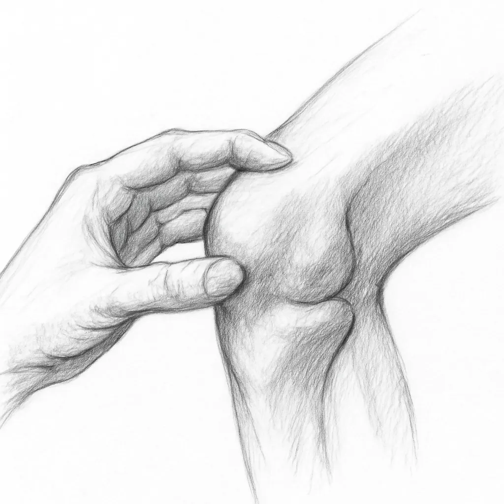 Ilustrace znázorňující téma: bolest