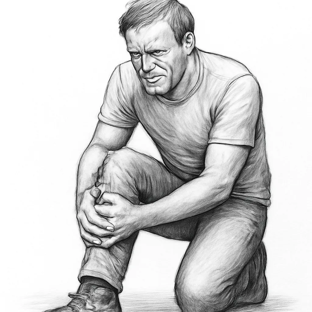 Ilustrace znázorňující téma: bolest