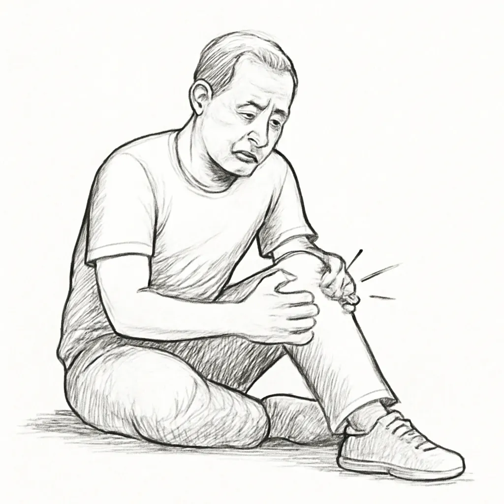 Ilustrace znázorňující téma: bolest