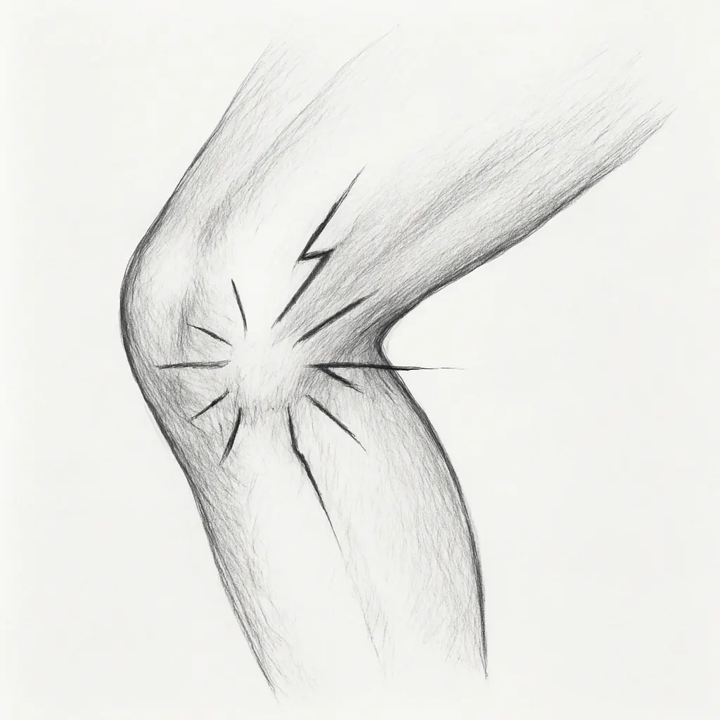 Ilustrace znázorňující téma: bolest