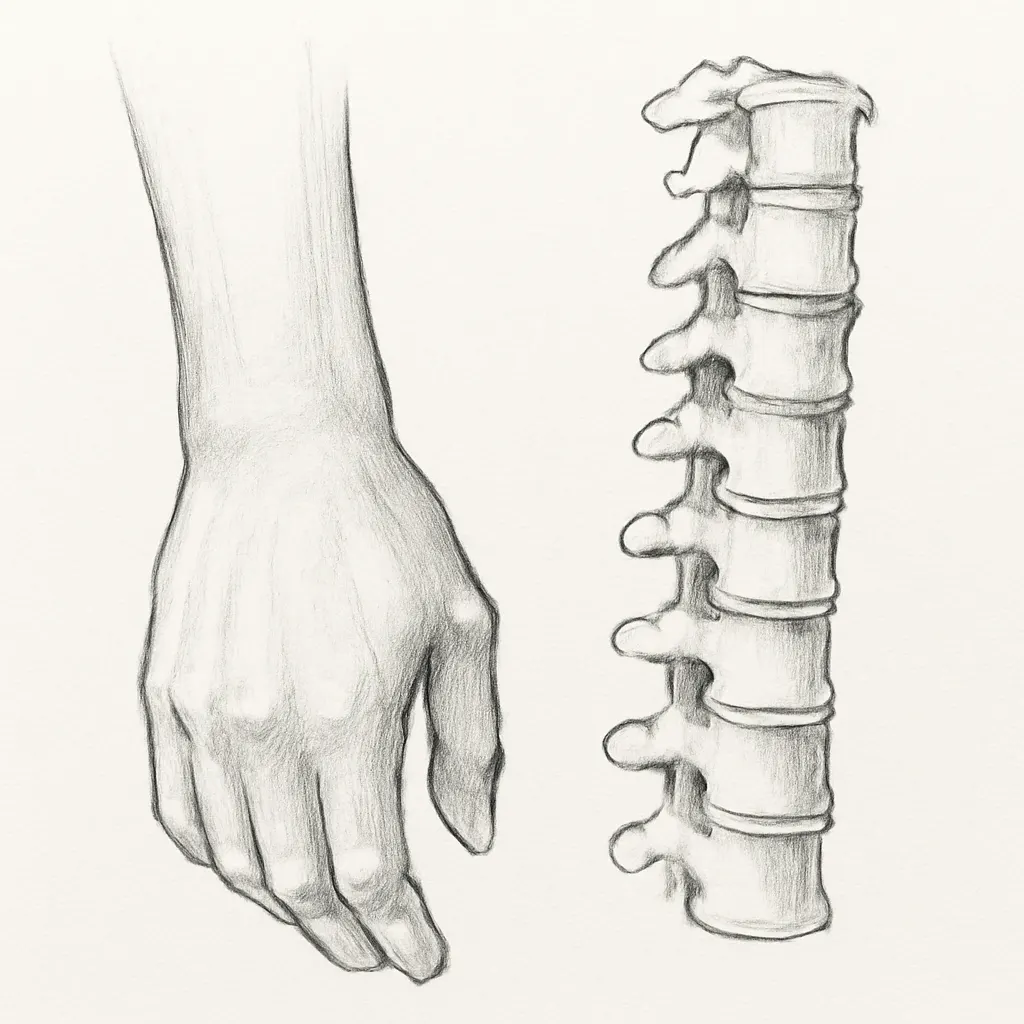 Ilustrace znázorňující téma: bolest