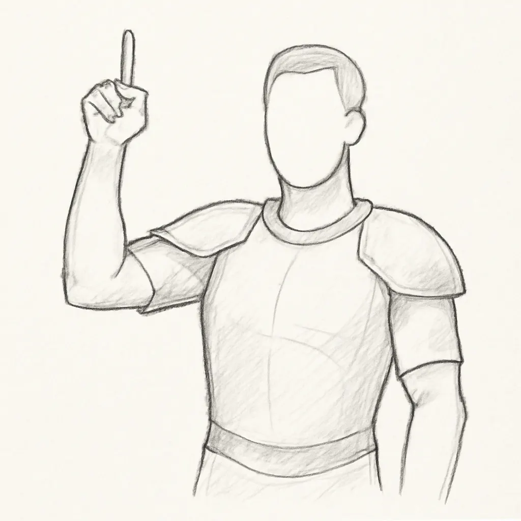 Ilustrace znázorňující téma: bolest