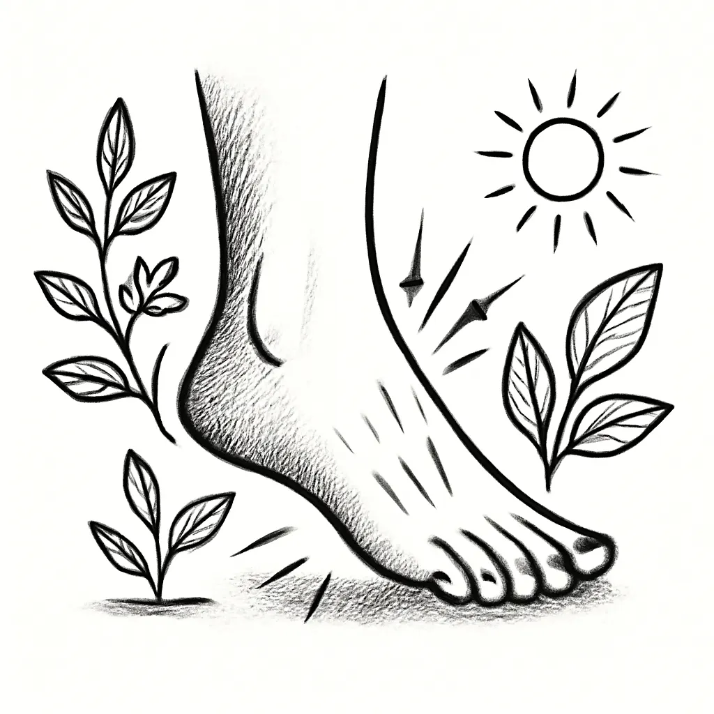 Ilustrace znázorňující téma: bolest