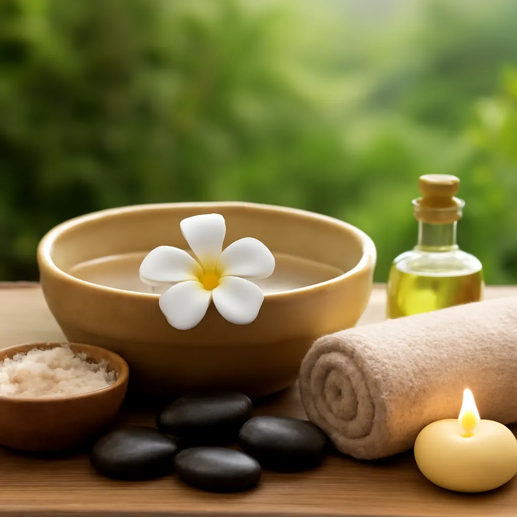 Ilustrace znázorňující téma: Cestování a wellness
