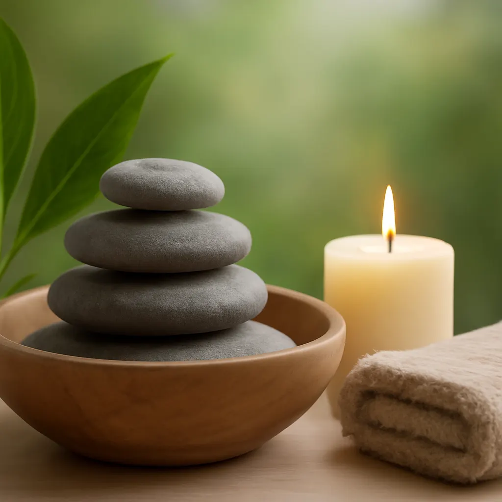 Ilustrace znázorňující téma: Zdraví a wellness