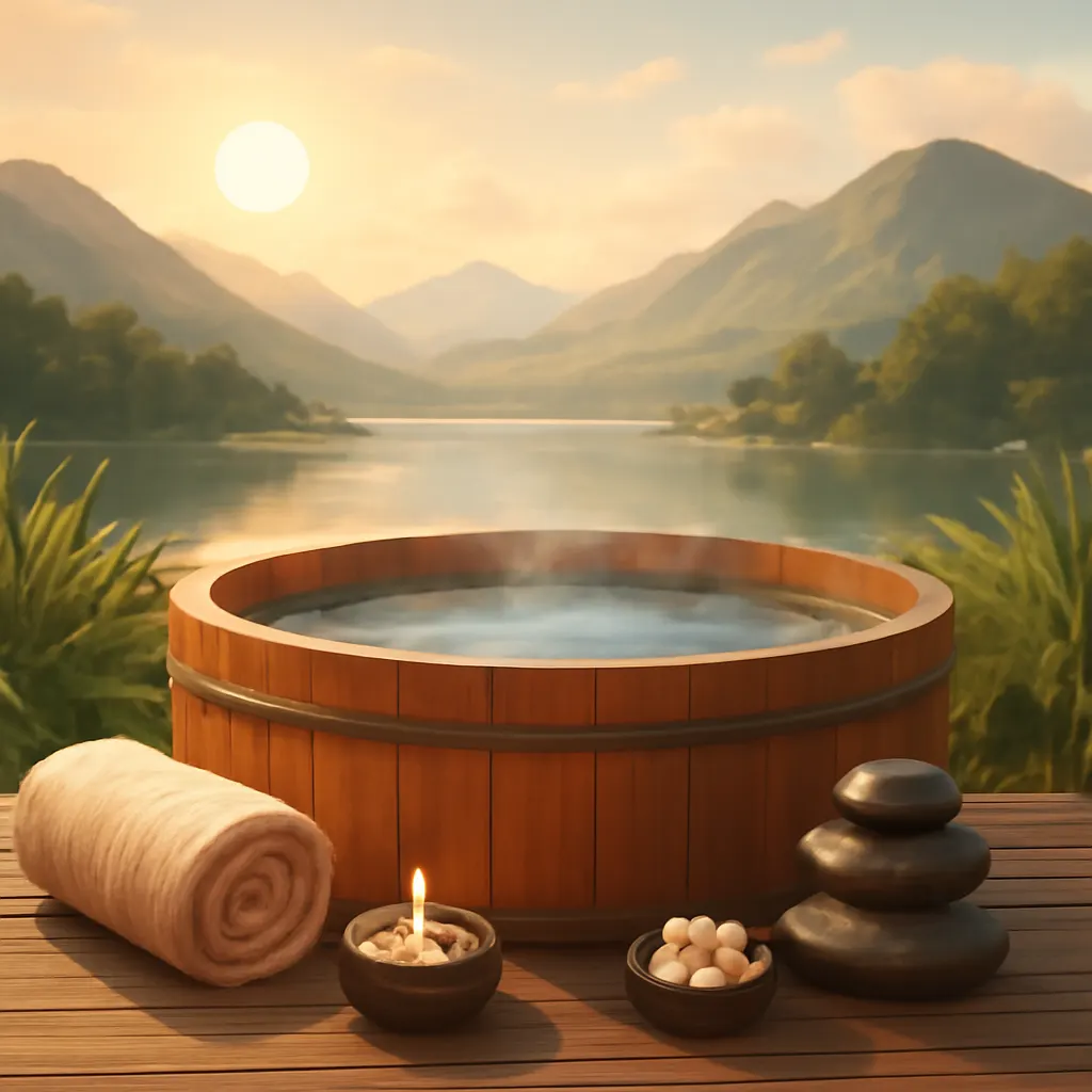 Ilustrace znázorňující téma: Zdraví a wellness