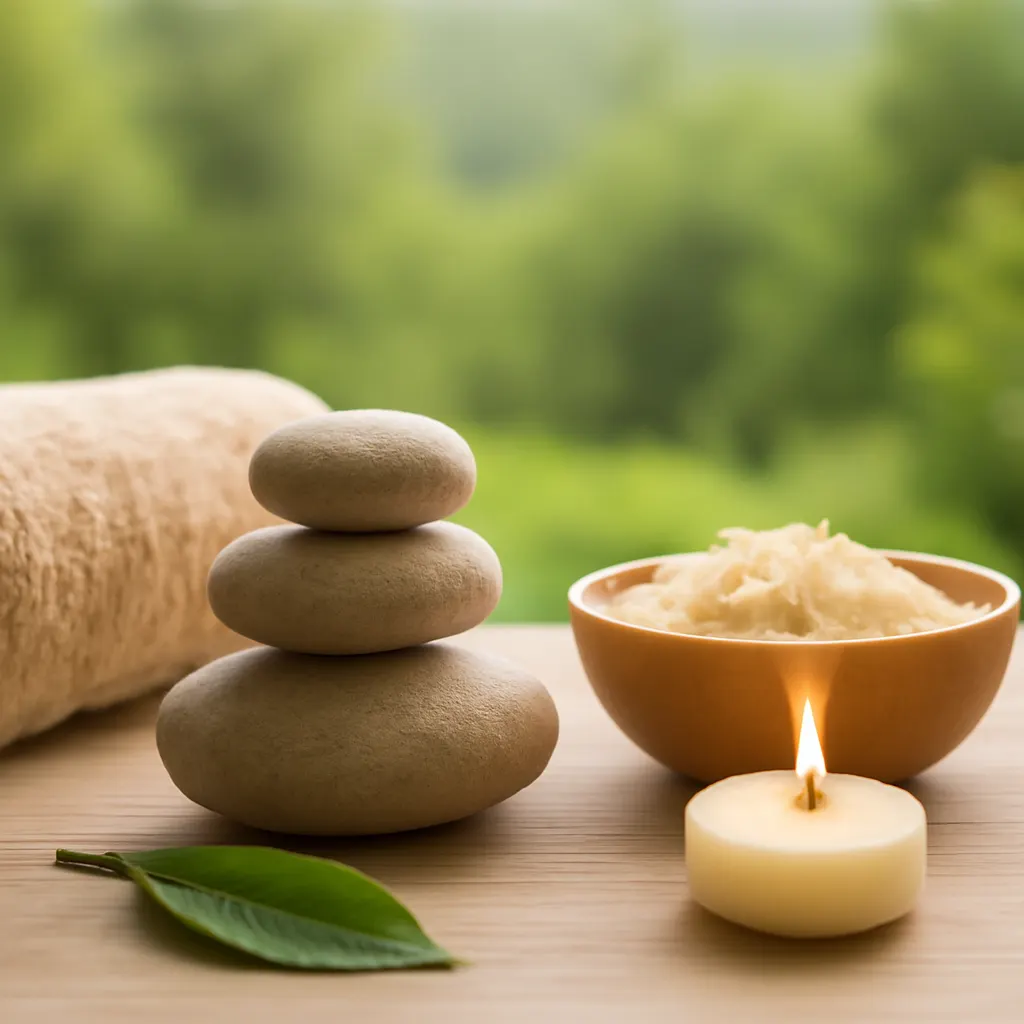 Ilustrace znázorňující téma: Zdraví a wellness