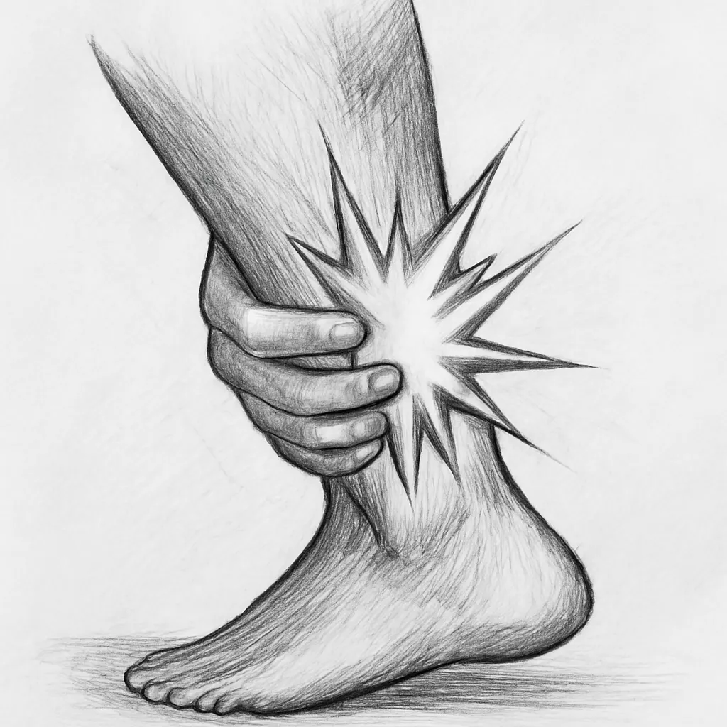 Ilustrace znázorňující téma: bolest