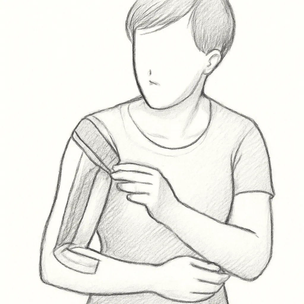 Ilustrace znázorňující téma: bolest