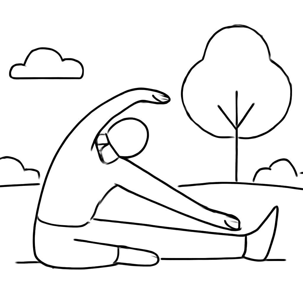 Ilustrace znázorňující téma: bolest